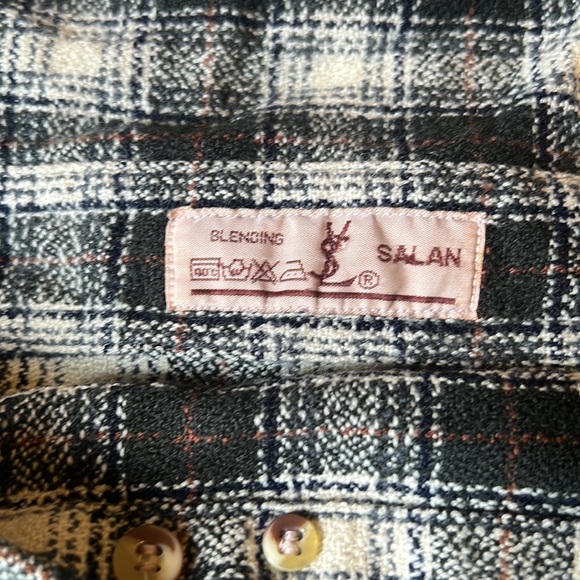 Vintage YSL Flannel - Picture 3 of 5